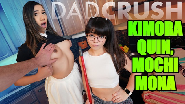 Mike Mancini, Kimora Quin and Mochi Mona innocent scene