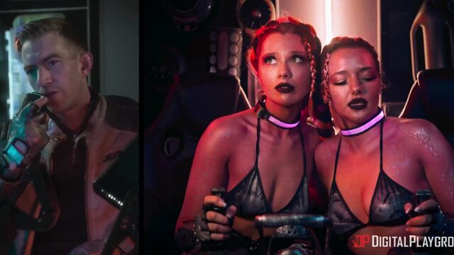 Emily Woods and Ruby Sims big ass scene