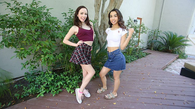 Aliya Brynn and Jackie Rogen old vs young (18+) movie