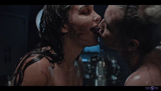 Kendra Sunderland, Rissa May and Cyber Doll lesbian eating pussy smut