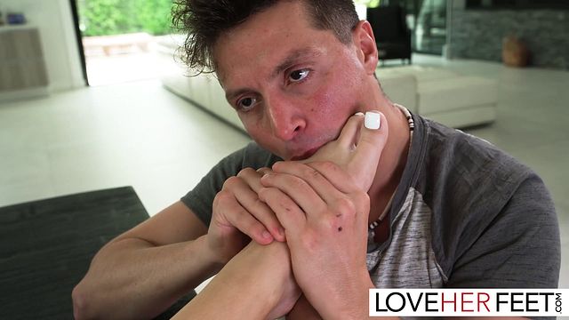 Ella Reese and Jay Romero foot fetish movie