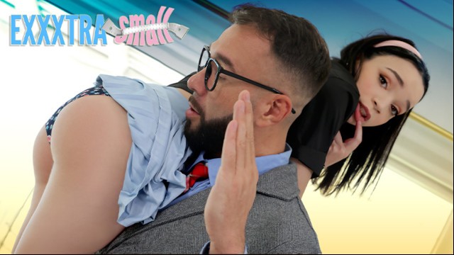 Will Pounder and Selina Imai teacher scene