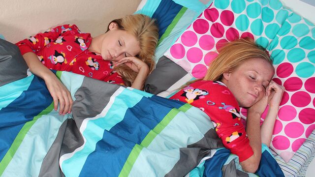 Alyssa Hart and Hope Harper teen (18+) action