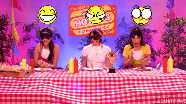 Eliza Ibarra, Alexis Tae and Charlotte Sins young (18+) video