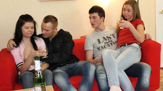 Jazzy and Yana natural tits movie